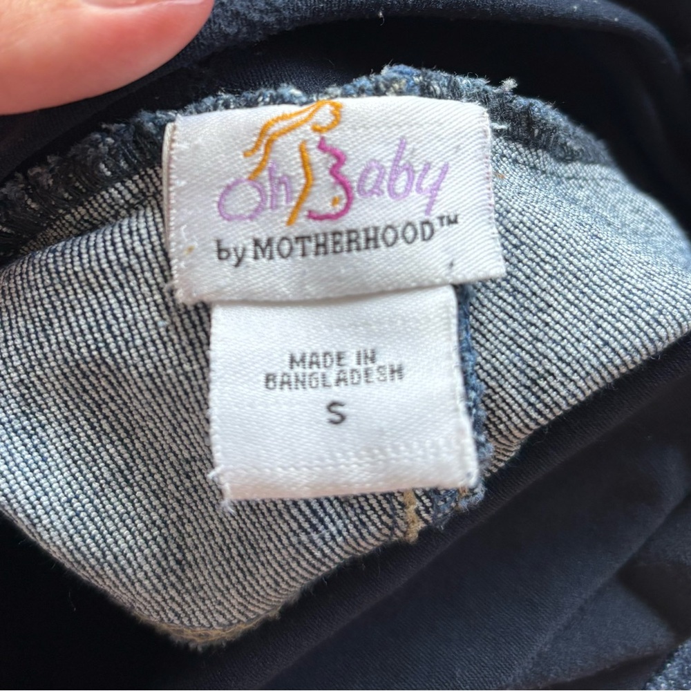 Maternity denim capris - Picture 5 of 6